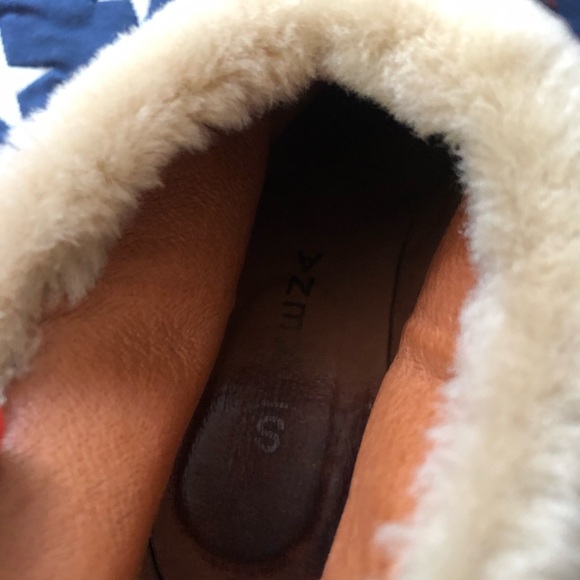 Anthropologie Strena Germacario Fur Trim Booties 🥳HOST PICK🥳 - Picture 7 of 11